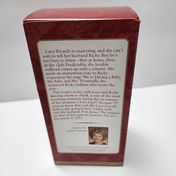 Hallmark Keepsake Christmas Ornament of I Love Lucy, Lucille Ball Desi Arnaz - Picture 3 of 6